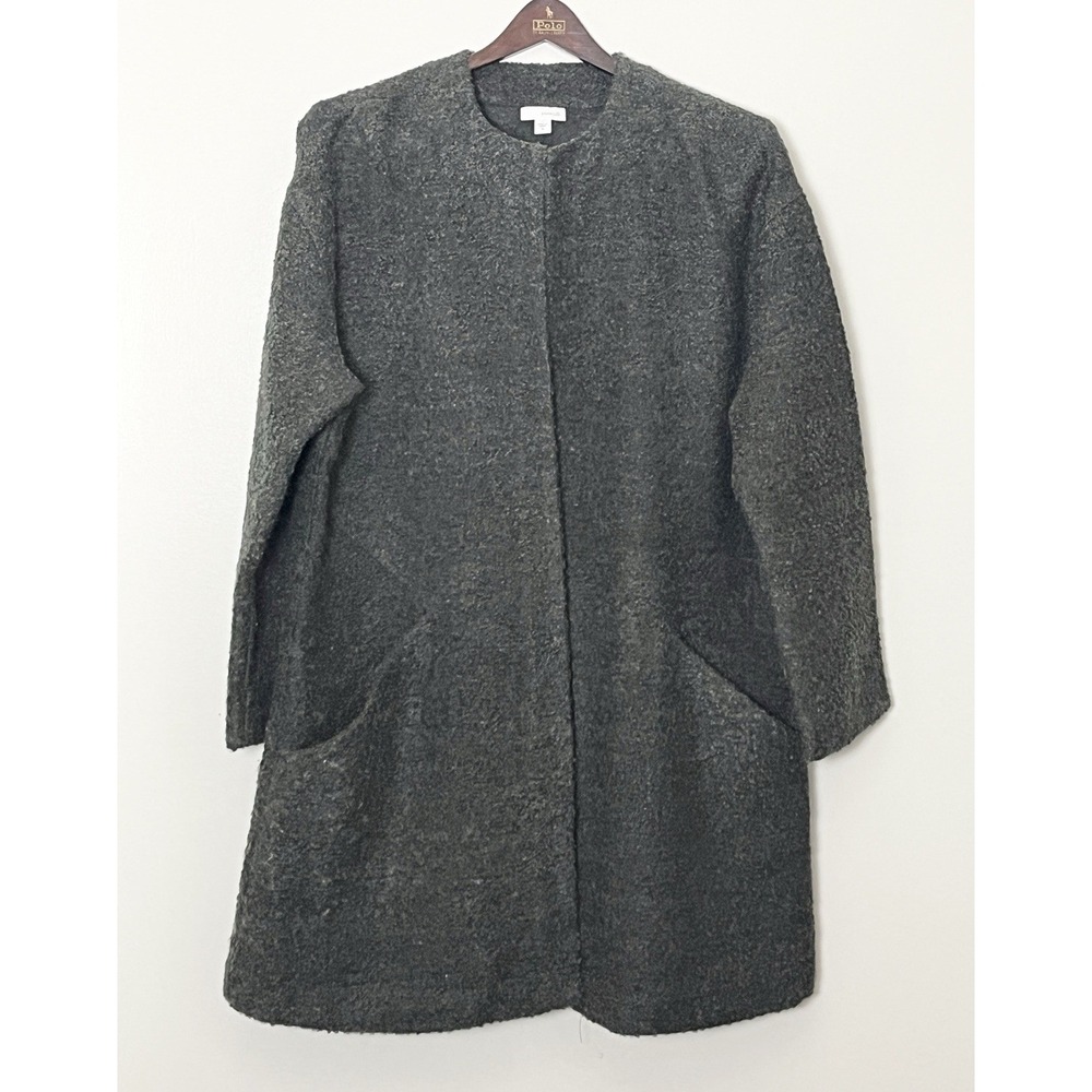 J.‎ Jill Coat Women's Medium Gray Pure Jill Lightweight Date Night Professional